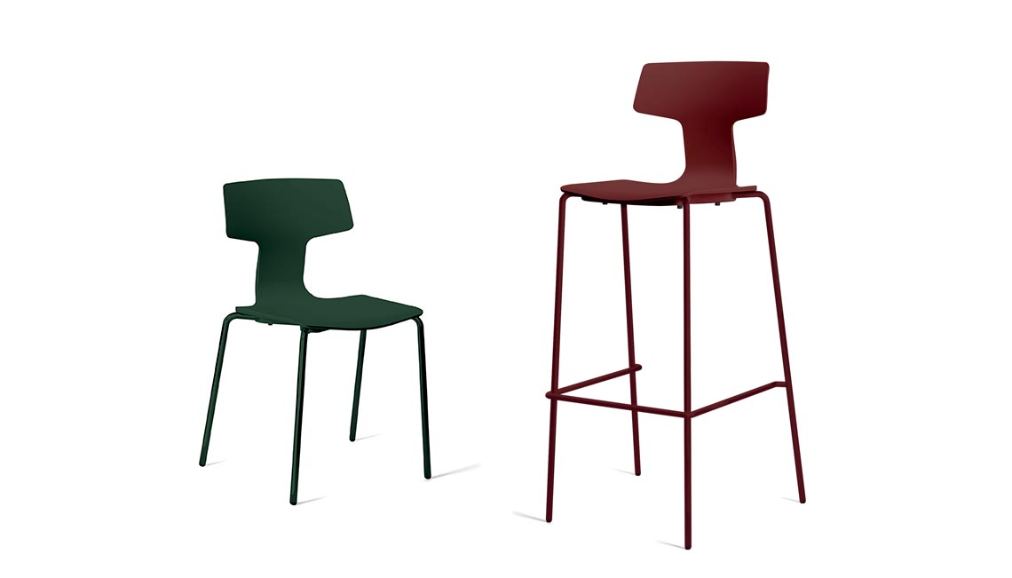 chaise colorée tara